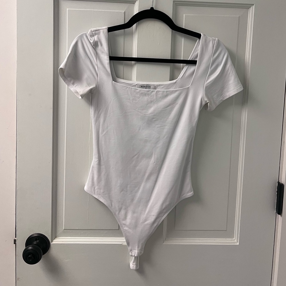 Babaton aritzia square neck bodysuit